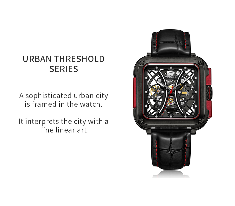 Automatic Watch Stainless Steel Mens Wrist Watch 50m Water Resistant(图1)