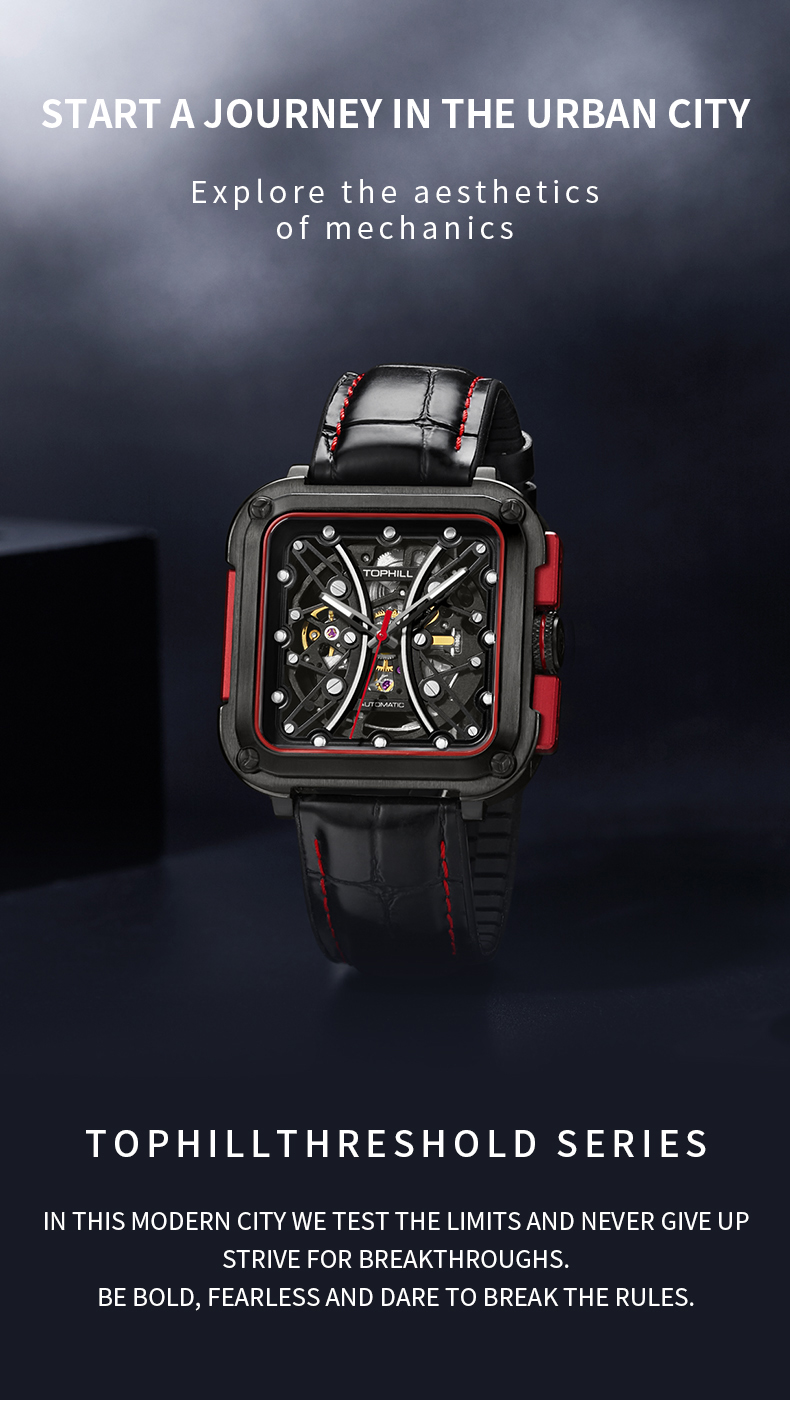 Automatic Watch Stainless Steel Mens Wrist Watch 50m Water Resistant(图2)