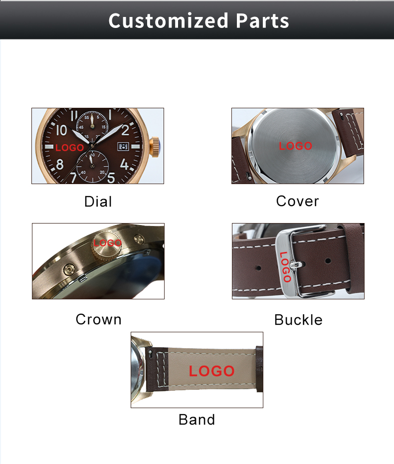 316L Stainless Steel Mens Quartz Watch, 50m Waterproof(图8) 316L Stainless Steel Mens Quartz Watch, 50m Waterproof(图8)