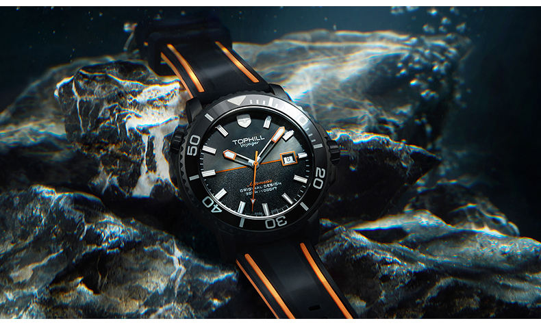 TD003G Professional 300M Waterproof Automatic Swiss Dive Watch(图11) TD003G Professional 300M Waterproof Automatic Swiss Dive Watch(图11)