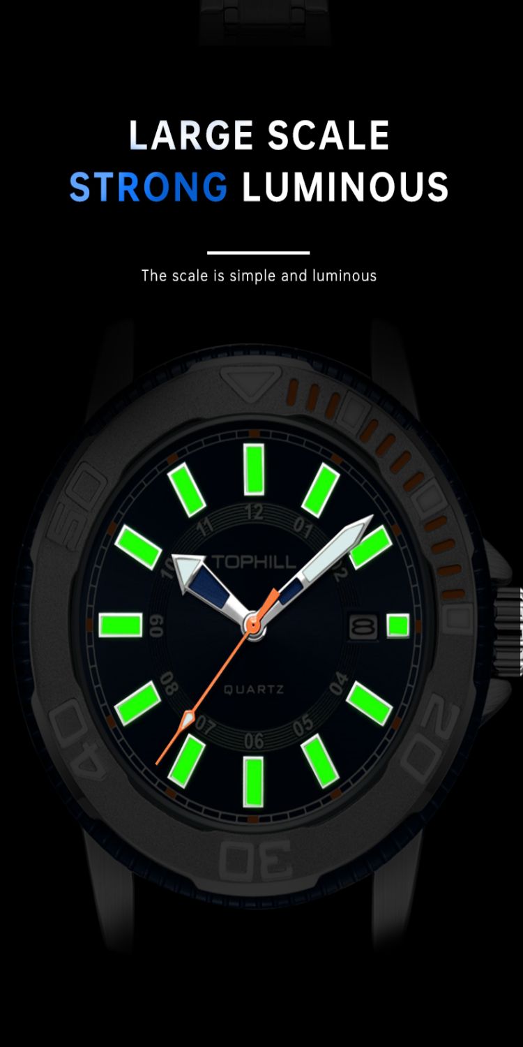Wholesale OEM Custom Logo Luxury Fashion Sport Relojes Hombre Montre Homme Mens Wrist Quartz Watch(图8)