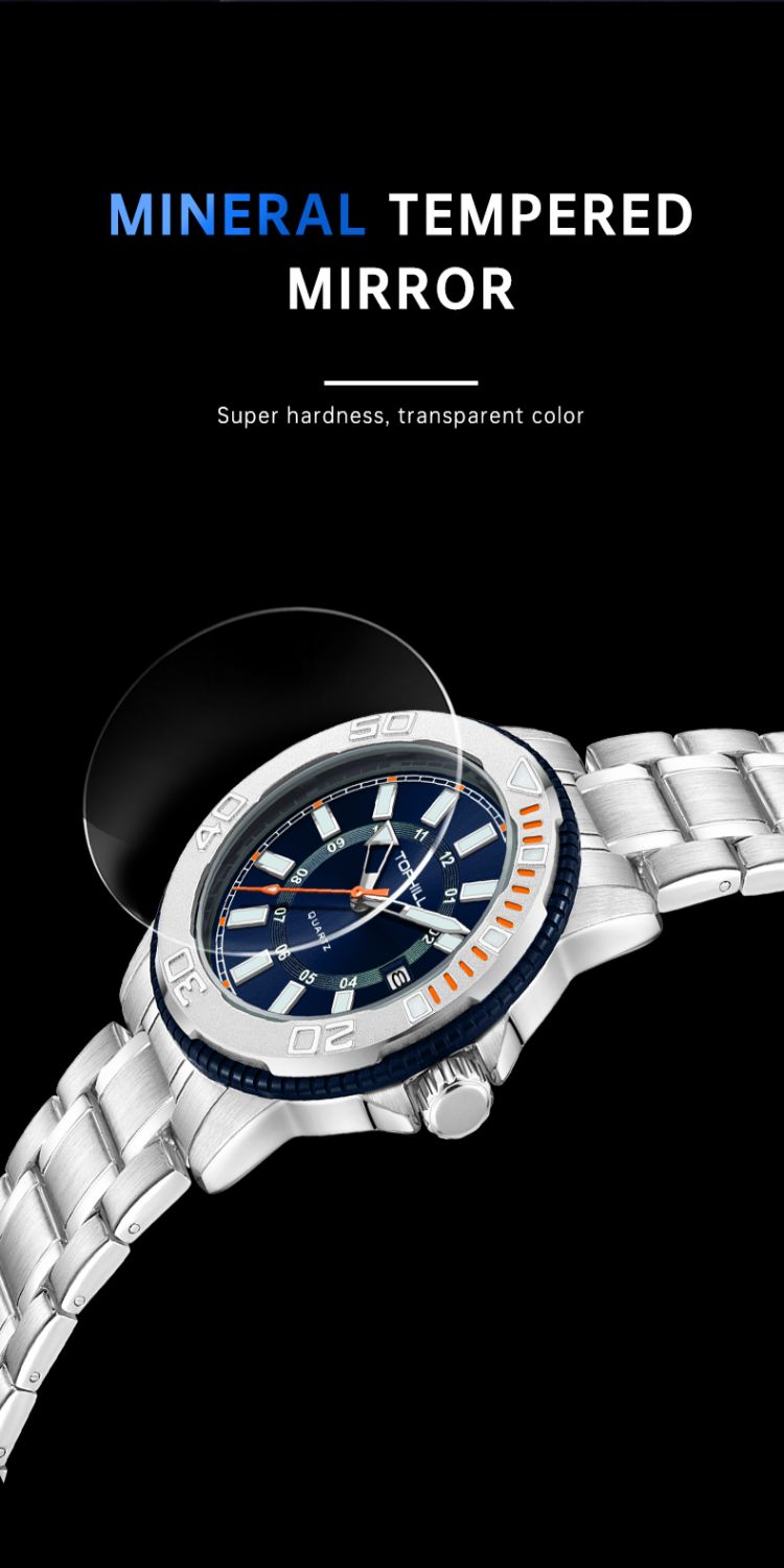 Wholesale OEM Custom Logo Luxury Fashion Sport Relojes Hombre Montre Homme Mens Wrist Quartz Watch(图4)