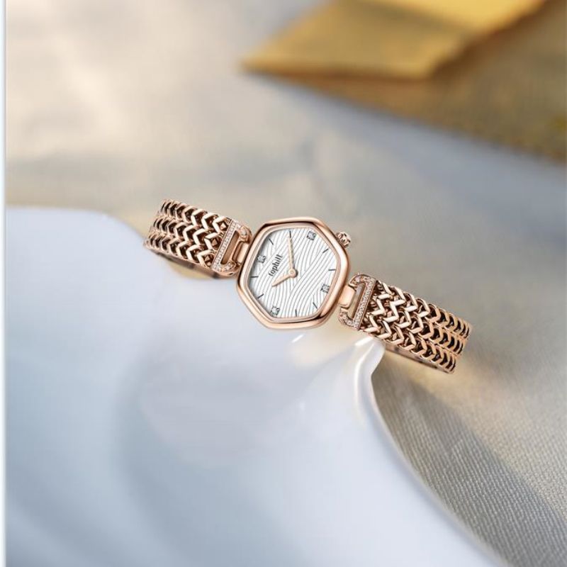 OEM ODM Sports Stainless Steel Watch Ladies Wrist Quartz Watch(图2)