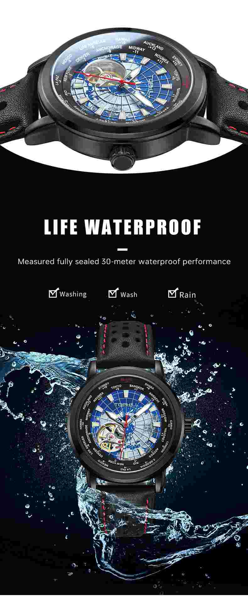 A031G Stainless Steel Watch Factory Price Custom Hot Sale Mens Watch(图2)