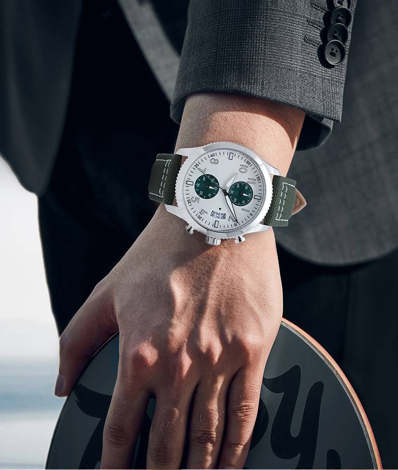 China Custom Multifunction Stainless Steel Mens Wrist Quartz Watch For Men(图8)