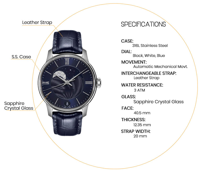 Christopher Ward Diving Watch: Calendar Six Digits - ST-0032(图1)