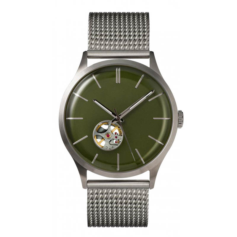 Henry London Diving Watch - ST-0068: Mesh Belt Elegance
