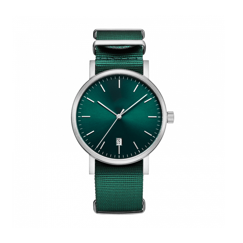 Minimalist Business-Style Quartz Watch，German Precision, Nylon Strap