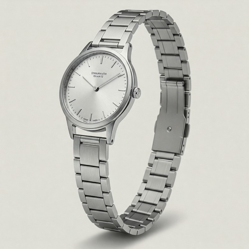 Elegance Redefined: The Timeless Appeal of Slim Stainless Steel Quartz Watches(图1) Elegance Redefined: The Timeless Appeal of Slim Stainless Steel Quartz Watches(图1)