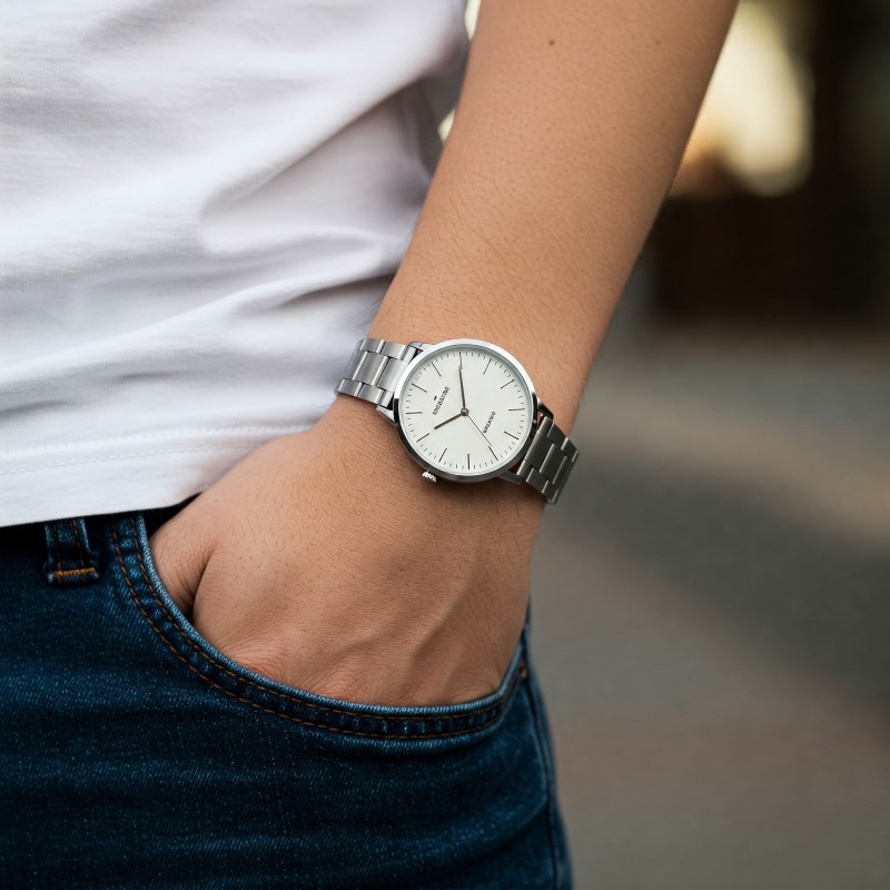 Elegance Redefined: The Timeless Appeal of Slim Stainless Steel Quartz Watches(图2) Elegance Redefined: The Timeless Appeal of Slim Stainless Steel Quartz Watches(图2)