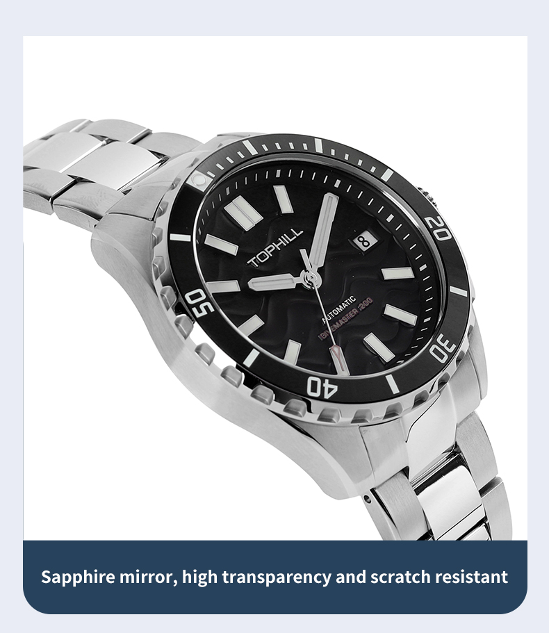 Japanese NH35 Automatic Diver Watch & Custom Mechanical Men’s Mechanical(图2)