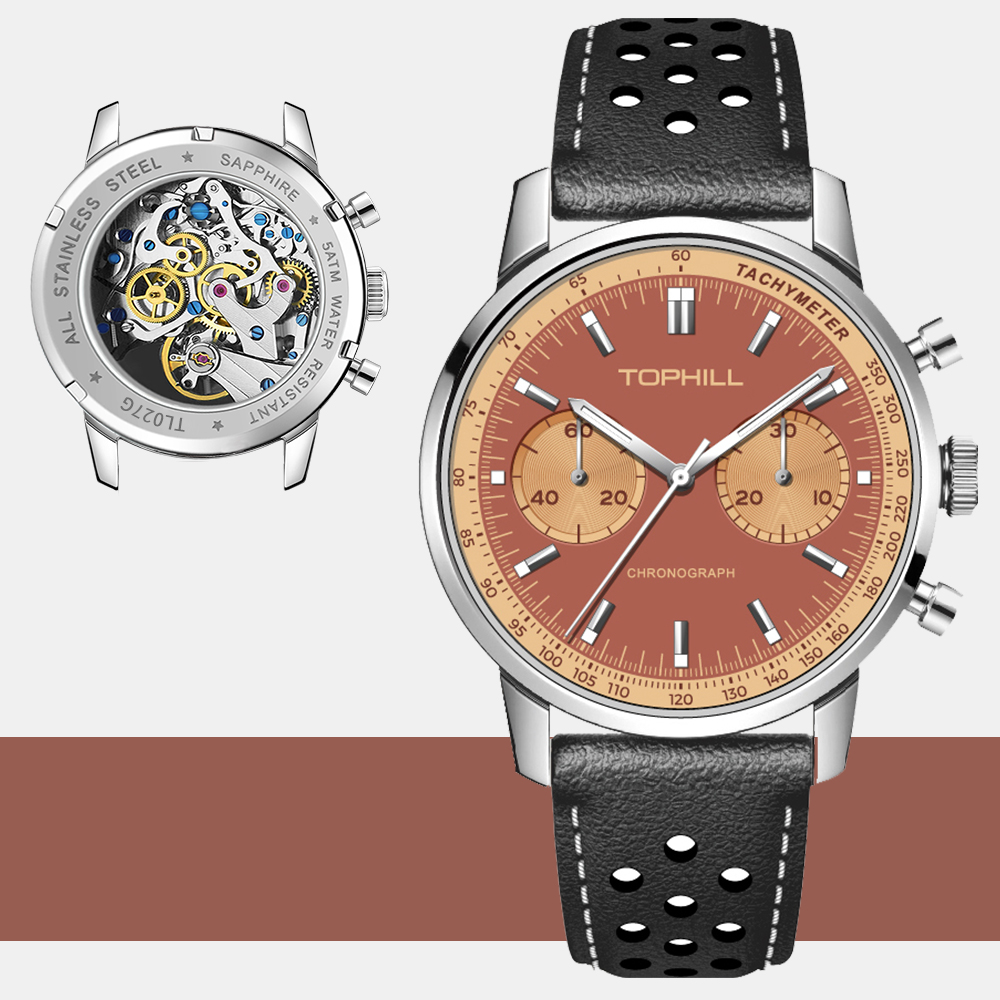 chronograph watch stainless steel How to Identify a High-Quality Chronograph Watch Stainless Steel Grade (316L vs 904L)?(图1)