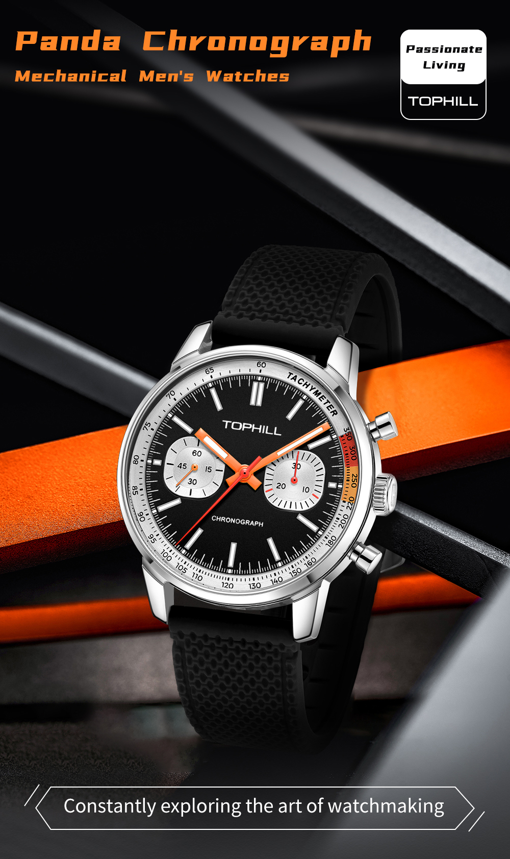 SeaGull ST19 Multi-Hand & Multi-Function Chronograph Watch(图10)