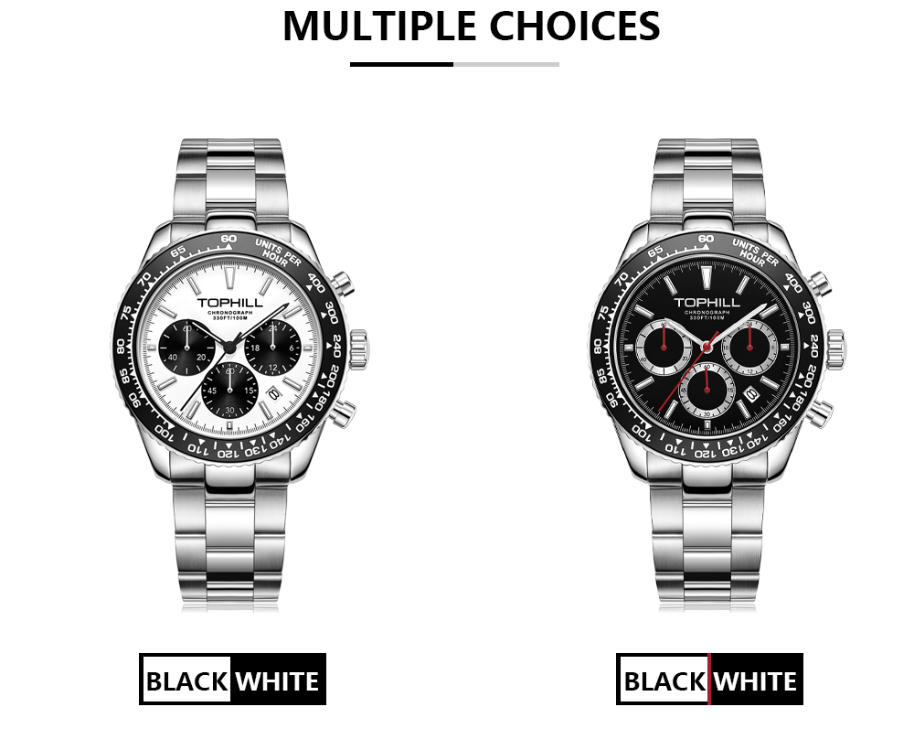 TD013G Professional Eco-Drive Multi-Function Quartz Watch(图12)