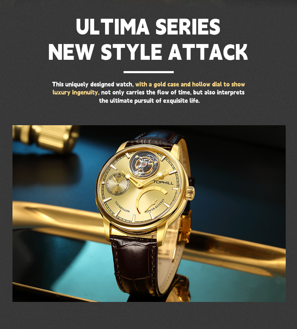TU013G SL5521 High-end Tourbillon watch(图1)