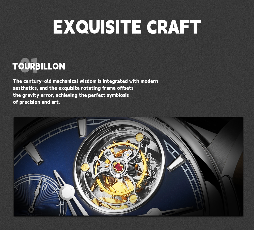 TU013G SL5521 High-end Tourbillon watch(图2)
